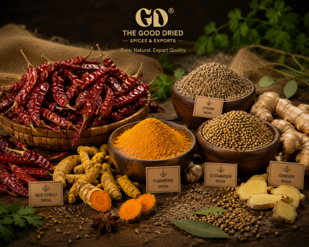 Indian spices from a spice exporter